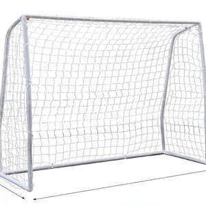 Portería <span class=keywords><strong>de</strong></span> Fútbol Plegable <span class=keywords><strong>de</strong></span> PVC <span class=keywords><strong>de</strong></span> 12x6 Pies con Red - 8 Estacas Metálicas y Bolsa <span class=keywords><strong>de</strong></span> Transporte <span class=keywords><strong>de</strong></span> 600D para Entrenamiento en Patio Trasero, Parque o Playa - Product Image 1