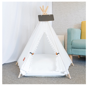 Refugio de moda de marca propia <span class=keywords><strong>del</strong></span> viento y la lluvia con cómodos cojines, base pentagonal a prueba de agua, nueva tienda para gatos - Product Image 4