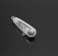 ABS immergé de route, crayon de sous-appât, corps d'embryon de mine 2.1g/34mm, bricolage de couleur assortie, corps de leurre 8427 oeil gratuit