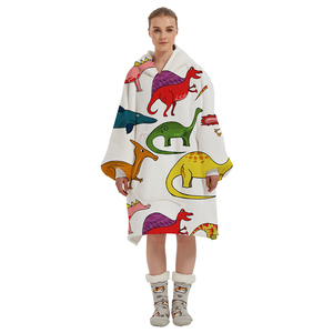 Échantillon disponible couverture à capuche surdimensionnée d'hiver avec manches <span class=keywords><strong>sweat</strong></span>-shirt polaire <span class=keywords><strong>sweat</strong></span> à capuche à carreaux femmes hommes <span class=keywords><strong>sweat</strong></span> à capuche avec poche - Product Image 2