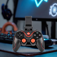 Joystick Nirkabel untuk PS3 Android PC & Perangkat Seluler Fitur Cerdas Unggulan Gamepad BT Pintar untuk Pemain PUBG