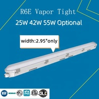 Lampu LED Tri-Proof IP66 4FT 36W 5000lm 5000K Putih Hangat untuk Toko/Gudang