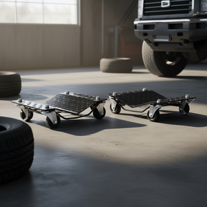 Juego de 2 soportes para ruedas de alta resistencia para mover automóviles, camiones, remolques, motocicletas y barcos - Product Image 2