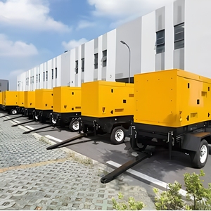 ราคาโรงงาน เครื่องกำเนิดไฟฟ้าดีเซลแบบเคลื่อนที่ 400KVA 500KVA 600KVA 50Hz 3 เฟส 4 สาย แบบเงียบ ติดตั้งบนรถพ่วง พร้อมระบบเก็บเสียง - Product Image 2
