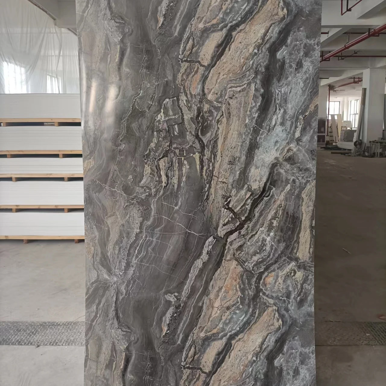 Лидер продаж, 3d плоский мраморный лист, настенная панель, искусственный мраморный лист, настенный фон