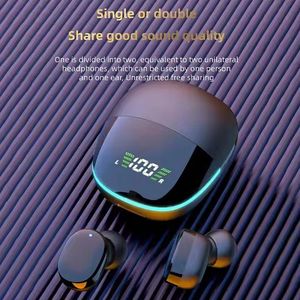 G9S TWS Wireless Earphone LED Digital Power Display Colorful Breathing Lamp Sports Waterproof Headset for Mobile Phone - Product Image 6