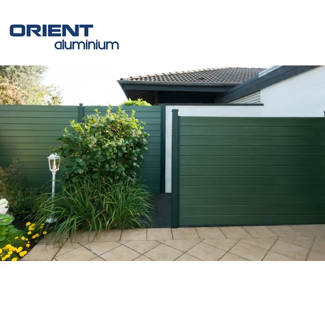 Easy Install Outdoor WPC Garden Fence,Outdoor WPC Panels Gartenzaun