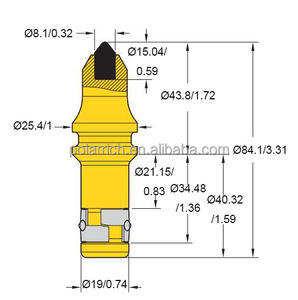 Vijzel Tanden Hardmetalen C21 Voor Core Boor Aarde - Product Image 2
