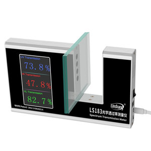 Medidor de Transmisión Linshang LS183 940 IR 365 UV 380-760nm VL para Pruebas de Transmisión UV IR en Películas, Vidrio y Tintado de Ventanas - Product Image 1