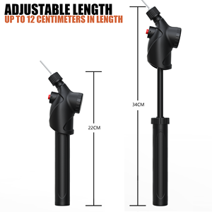 Bomba de Aire Manual con Manómetro para Balones de Baloncesto, Fútbol, Voleibol, con Agujas, Doble Acción, Inflador Portátil, Venta al Por Mayor - Product Image 2