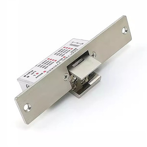 Gâche électrique sécurisée en cas d'échec Convient pour porte en verre sans cadre verrouillé lorsqu'il est sous tension <span class=keywords><strong>Force</strong></span> de maintien de la serrure de porte de type étroit - Product Image 4