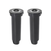 Nouveau pulvérisateur à impact en plastique à engrenage 360°, modèle 051, pour l'irrigation des pelouses et jardins, 1/2 pouce, haute efficacité