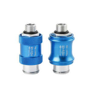 Interrupteur à glissière pneumatique manuel HSV-08/06/10/15, commande de vanne à poussée manuelle 2 à 4 doigts pour vanne d'échappement, options électriques et manuelles - Product Image 1