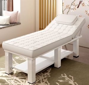 Gran oferta, cama de masaje de Spa moderna, mesa de salón de belleza, muebles de clínica, cama de masaje Facial de madera - Product Image 4