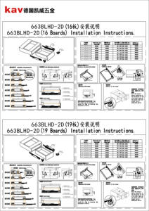 Corredera de Cajón Oculta de Extensión Completa, Ajuste 2D, Movimiento Sincronizado Suave, Resistente, para Gabinetes de Cocina, Dormitorio Exterior - Product Image 6