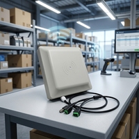 Lecteur-graveur RFID UHF intégré à portée moyenne, lecteur de cartes intelligentes 13,56 MHz, matériau ABS, protocole ISO 14443A, 20 g, garantie 1 an