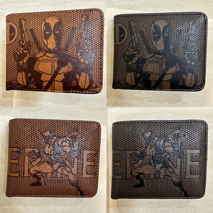 Porte-monnaie en cuir PU pour la série Super-héros, portefeuille minimaliste pour homme et femme, pour la vie quotidienne, pour ranger les cartes - Product Image 2