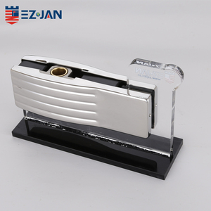 แผ่นติดกระจกนิรภัยแบบปะติดสแตนเลส304,แผ่นปิดด้านบนแผงประตูกระจกไม่มีกรอบอุปกรณ์ปะติดที่พอดีกับกุญแจ - Product Image 6