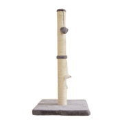 Griffoir pour chat en sisal et griffoir mural, en lin résistant à l'usure, sans perte de fibres, jouet pour chat de style japonais pour grimper
