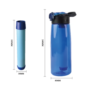 Bouteille d'eau en verre CAMAZ Bouteille d'eau filtrée extérieure - Product Image 2
