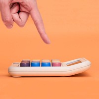 Calculatrice de bureau solaire 2026 avec grand écran numérique 12 chiffres, clavier mécanique, colorée et adorable pour enfants, idéale pour les étudiants et le bureau