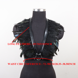 Disfraz de Halloween de la Reina Malvada (Maleficent) con tocado de cuernos y capa de plumas. - Product Image 5