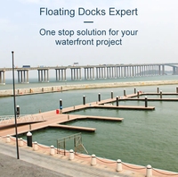 La Chine fournisseur professionnel de quai de marina jetée flottante fabriquée en aluminium pont de ponton de doigt