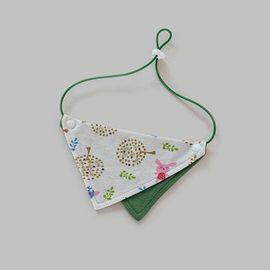 Baberos triangulares de algodón para perros pequeños y medianos, ropa para mascotas de color sólido para las cuatro estaciones, de algodón puro - Product Image 2