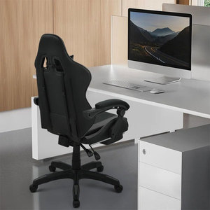 NBHY, <span class=keywords><strong>silla</strong></span> de escritorio ergonómica barata para ordenador de oficina, <span class=keywords><strong>silla</strong></span> giratoria para jugadores de carreras con reposabrazos <span class=keywords><strong>y</strong></span> reposapiés - Product Image 6