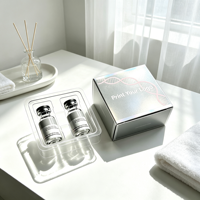 Étiquettes et boîtes en papier pour flacons de peptides 3ml 5ml 10ml – Personnalisez votre logo – Impression rapide – Rouleau d'autocollants en vinyle résistant à l'alcool