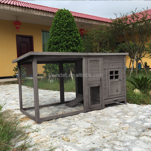 โรงเรือนเลี้ยงไก่ไม้ขนาดใหญ่ SDC024 วัสดุเป็นมิตรกับสิ่งแวดล้อมสำหรับทุกฤดูกาล - Product Image 3