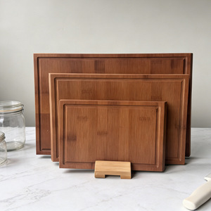 Escurridor de Bambú Rectangular Multifuncional, Base de Almacenamiento para Cocina, Ecológico - Product Image 3