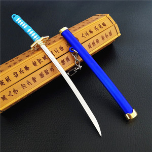 Roronoa Zoro épée porte-clés Anime jouet boucle avec porte-outil fourreau <span class=keywords><strong>Katana</strong></span> <span class=keywords><strong>Sabre</strong></span> voiture porte-clés 1 pièce cadeau - Product Image 6