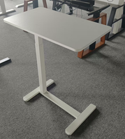 Table électrique réglable en hauteur, design moderne, bureau assis-debout, bureau d'ordinateur réglable en hauteur