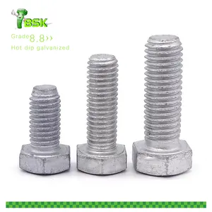 Hot Dip Galvanized ASTM A325 A325M/A490 A490M Hex Heavy Bolt and Nut/A325 structural bolt