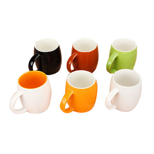 <span class=keywords><strong>Taza</strong></span> de Cerámica de Porcelana Resistente a Altas Temperaturas con Diseño de Dibujos Animados Multicolor, con Asa y Esmalte de Color para Uso Diario - Product Image 1