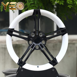 Rines Deportivos de Aleación Forjados a Medida en China, 5x112 5x114.3 5x120 5x130, de 17-24 Pulgadas, Bicolor, para <span class=keywords><strong>Tycan</strong></span> - Product Image 2