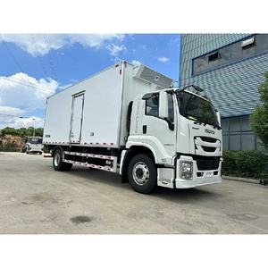 GIGA 10 Ton Refrigerador Camión 4x2 Nuevo Refrigerado <span class=keywords><strong>Con</strong></span> <span class=keywords><strong>Plataforma</strong></span> De Elevación Hidráulica Trasera - Product Image 6