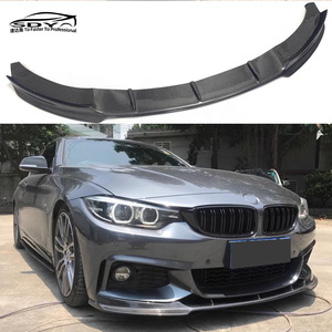 ขอบกันชนหน้าสำหรับ BMW 4ซีรีส์ F32 F36ม. สไตล์สปอร์ต V กันชนหน้าลิปคาร์บอนไฟเบอร์สำหรับ F32 - Product Image 2