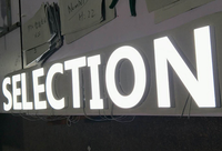 Enseigne de canal à DEL avec logo d'entreprise personnalisé Enseigne en forme de lettre lumineuse publicitaire en 3D pour signalisation de magasin