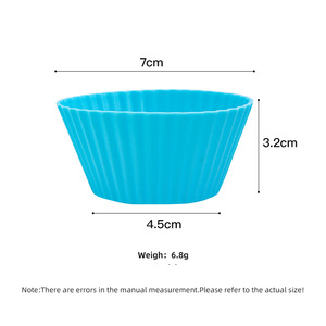 <span class=keywords><strong>Moules</strong></span> <span class=keywords><strong>à</strong></span> cupcakes en <span class=keywords><strong>silicone</strong></span> réutilisables antiadhésifs, <span class=keywords><strong>moules</strong></span> <span class=keywords><strong>à</strong></span> muffins, <span class=keywords><strong>moules</strong></span> <span class=keywords><strong>à</strong></span> gâteaux - Product Image 4