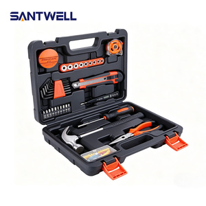 36Pcs Professional Home <b>Tool</b> <b>Set</b> with Carbon Steel Hard Case <b>Hand</b> Operated Combination <b>Tools</b> - Product Image 1