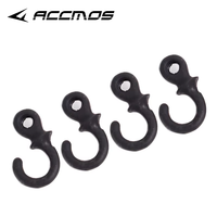 1set(4pcs) Stabilisateur de cordes d'arc de tir à l'arc Compound Bowstring Damper Stop Shock and Noise Oscillation Simple Installation