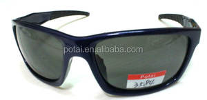 POTAI Durable Unisex <b>Sunglasses</b> with Gradient <b>Lenses</b> Hard Coating PC Frame Material S Black Frame Model 3584 - Product Image 4