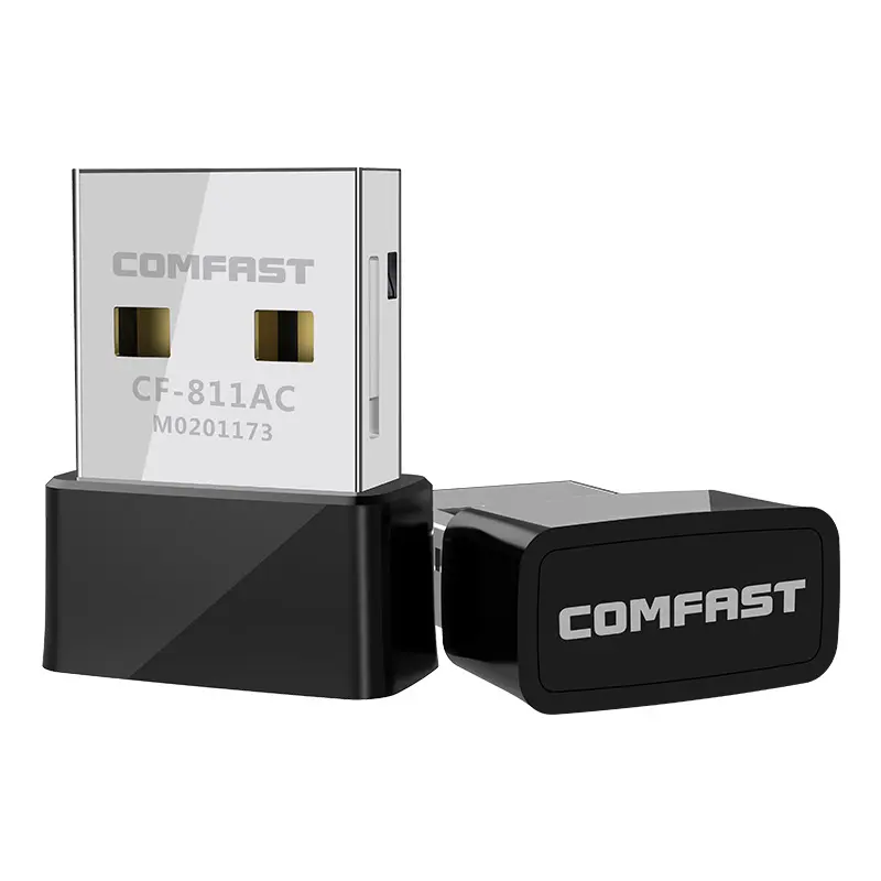 COMFAST CF-811AC Wifi Transmissor E Receptor Internet Dongle Sem Fio USB WiFi Adaptador para pc receptor de satélite