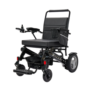 Silla de ruedas eléctrica portátil Bariatric plegable motorizada con motores sin escobillas con capacidad de 200kg de peso asiento ancho - Product Image 1