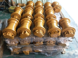 Repuestos para el tren de rodaje de excavadoras: Rodillos de cadena, rodillo inferior, rodillo superior y conjunto de rodillos para miniexcavadoras EX60-1 EX60-2 - Product Image 4