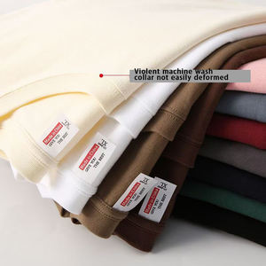 قميص قطني طويل قابل للتخصيص من النوع الاجتماعي تي شيرت متعدد الاستخدامات محبوك بدون مقاس 21 مغزل مقطوع ثلاثي الأبعاد - Product Image 3