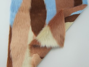 Jacquard High Pile Faux Fur Tecido Crina de Cavalo Falso para Vestuário/Casaco/Tapete - Product Image 4