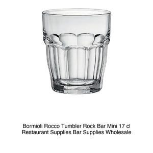 Vaso de Bar Mini Rock Bormioli Rocco, 17 cl, Altura 8.3 cm, Diámetro 7 cm - Product Image 2